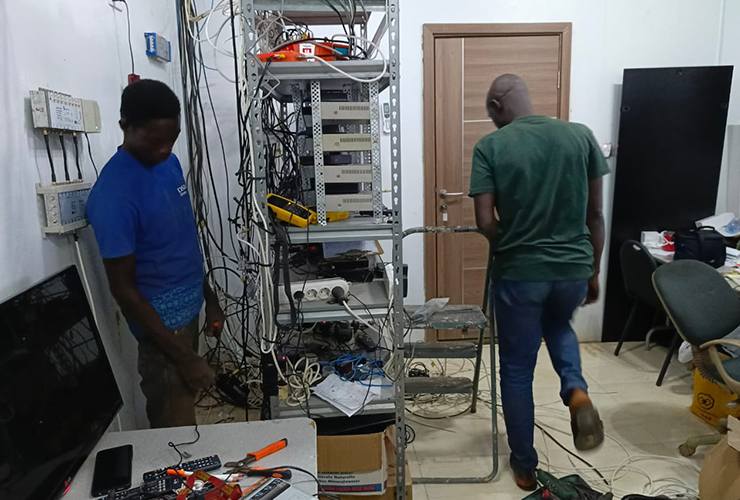 Network installation equipment